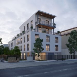 RARE : Point du jour , T1/T2 avec terrasse de 7 m² dans résidence de standing